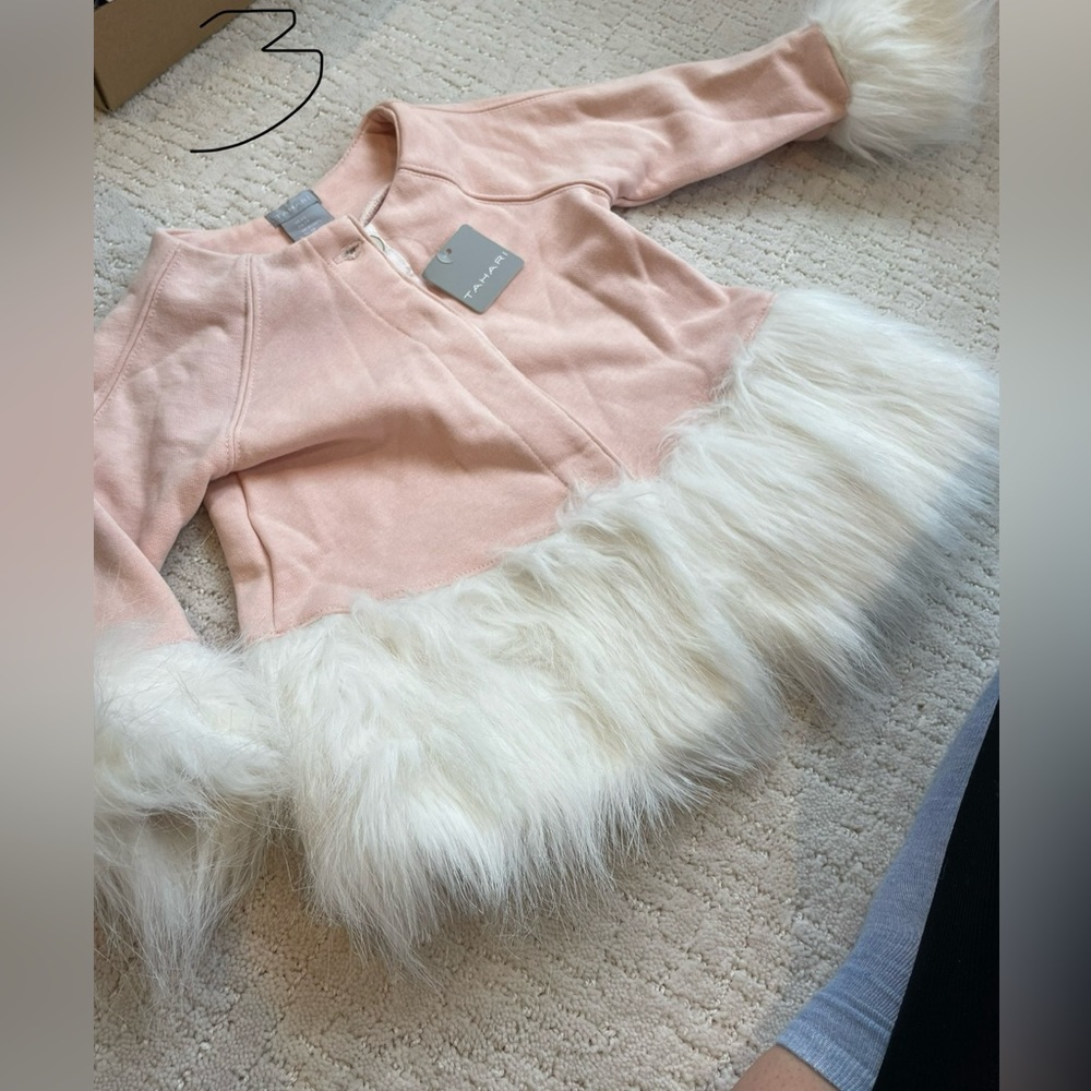 tahari girls coat